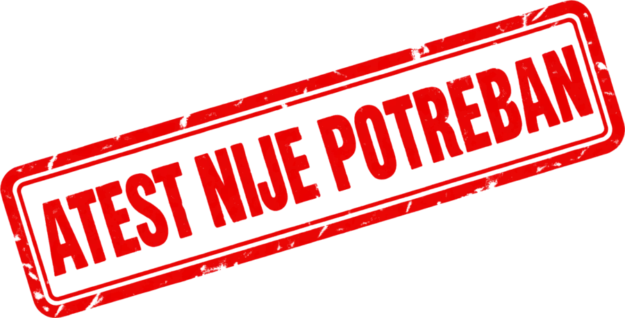 Atest nije potreban
